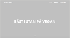 Desktop Screenshot of oldcorner.se